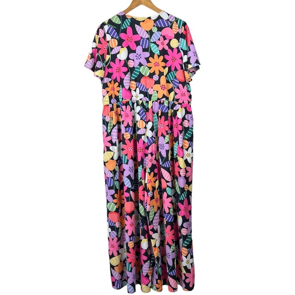 LPD Little Party Dress Justine Spring Fling Jumpsuit One-Piece Floral Size S 10 - Picture 8 of 14